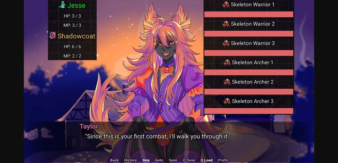 VN Ren'Py Hell in the Sheets [v0.1] [Night Fox Works] | Free Adult Games