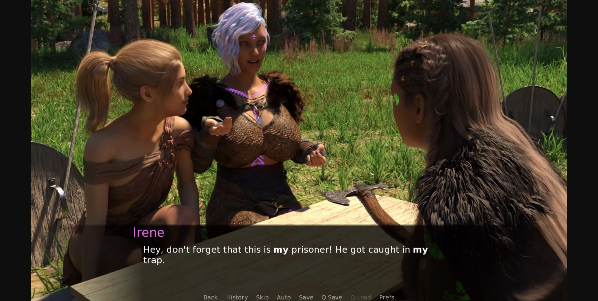 VN Ren'Py One Barbarian Futa Tribe Chapter 2  Red [v1.01] [Zelltin] | Free Adult Games