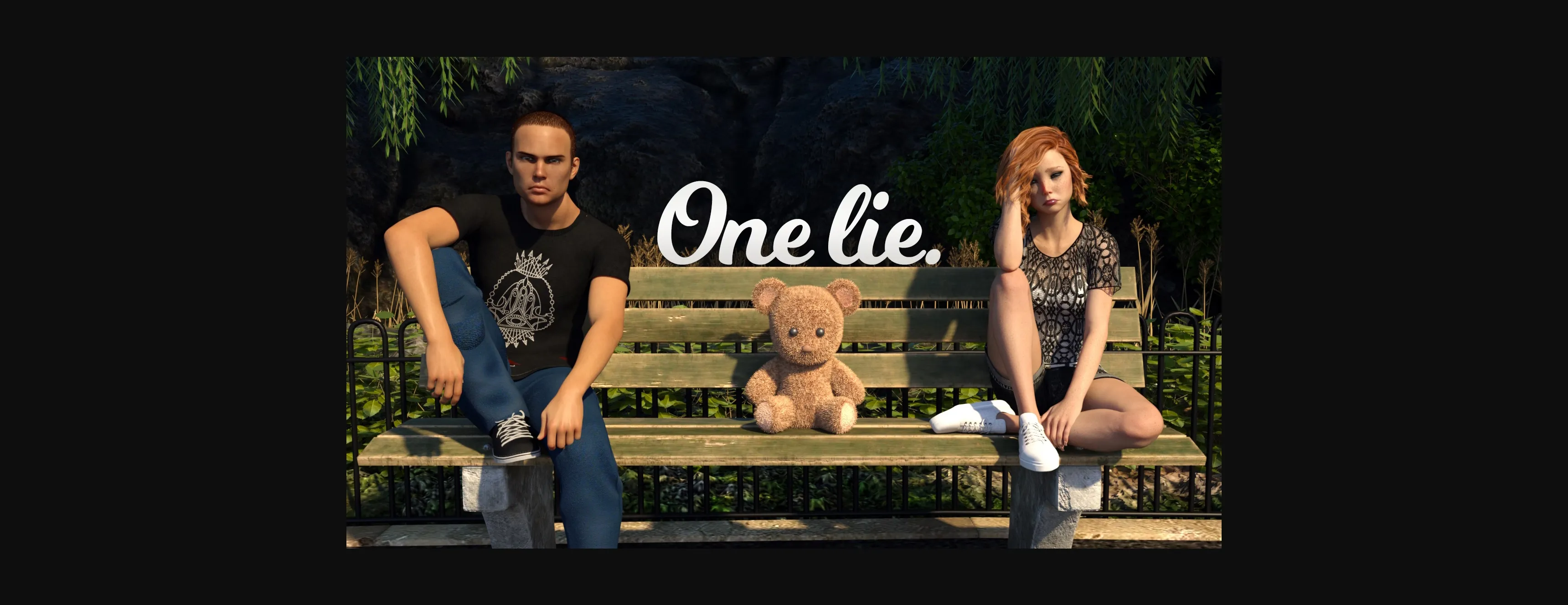 VN Ren'Py One Lie [v0.11.0] [Wooden Donkeys] | Free Adult Games