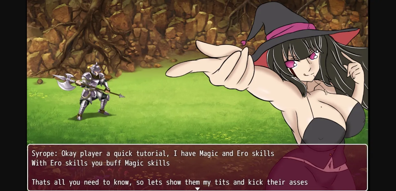 RPGM Syrope the Lewd Witch [Demo v1.1] [Haruka1556] | Free Adult Games