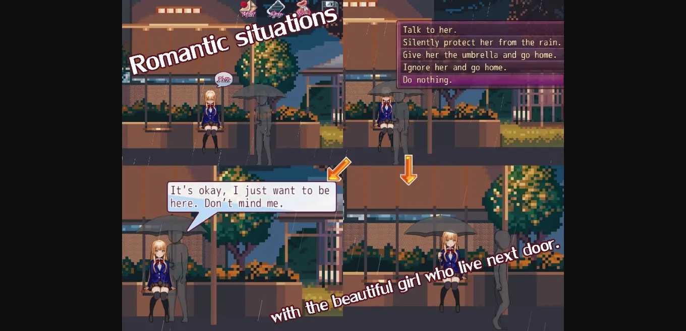 RPGM The Fallen Angel Next Door [v2.1] [Evilcat] | Free Adult Games