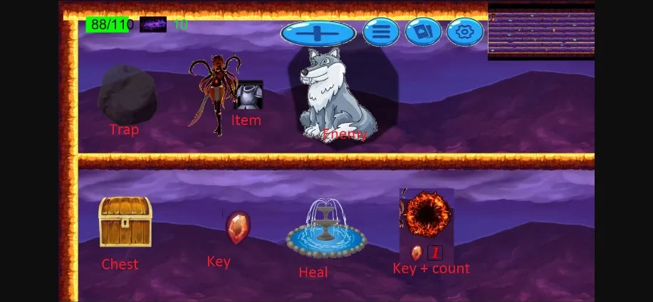 Unity Abandoned Dungeon 2D [v0.01] [nekr0m] | Free Adult Games