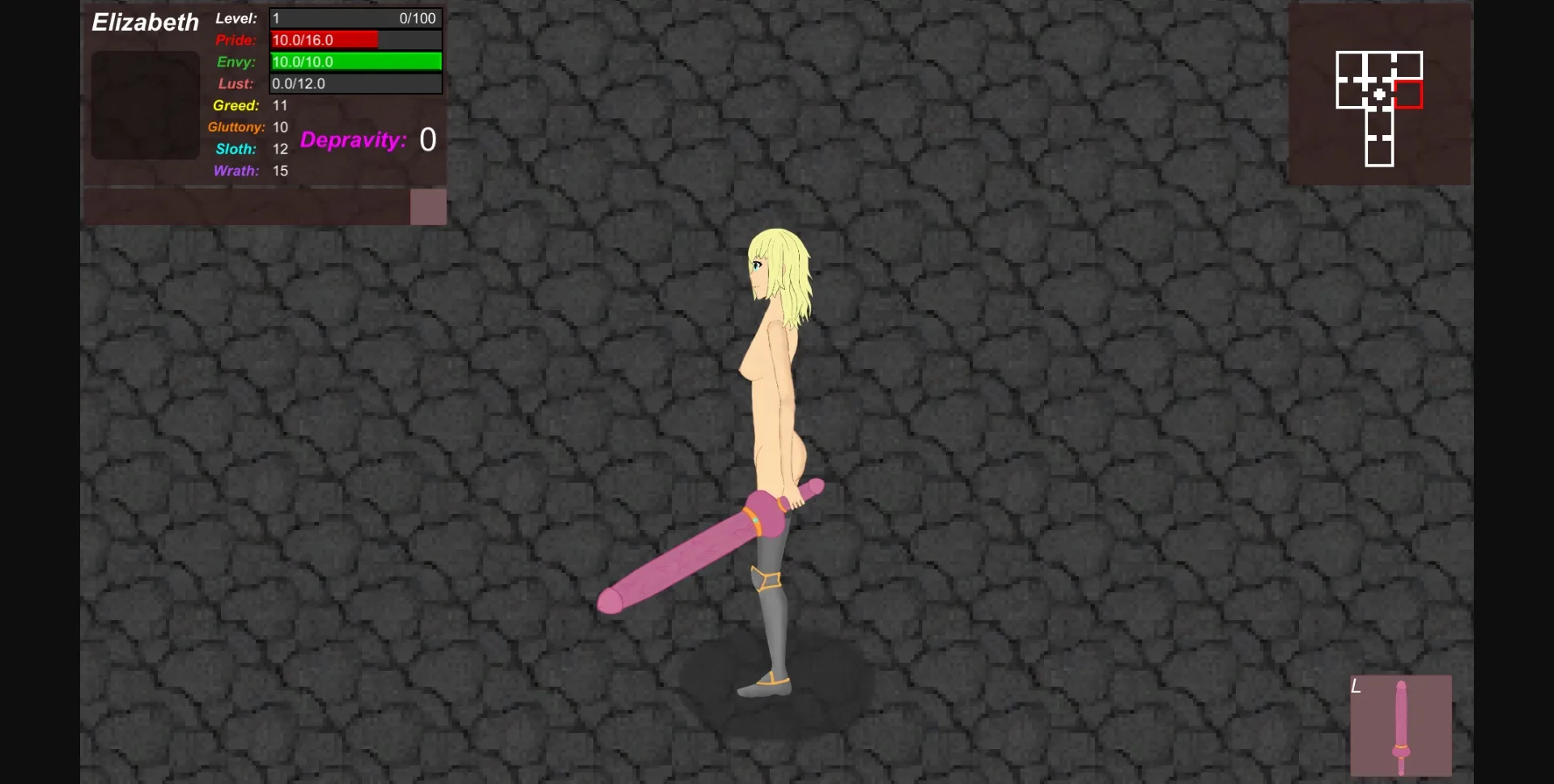 Unity Abandoned Dungeons and Depravity [v0.1.5] [ChibaiGames] | Free Adult Games