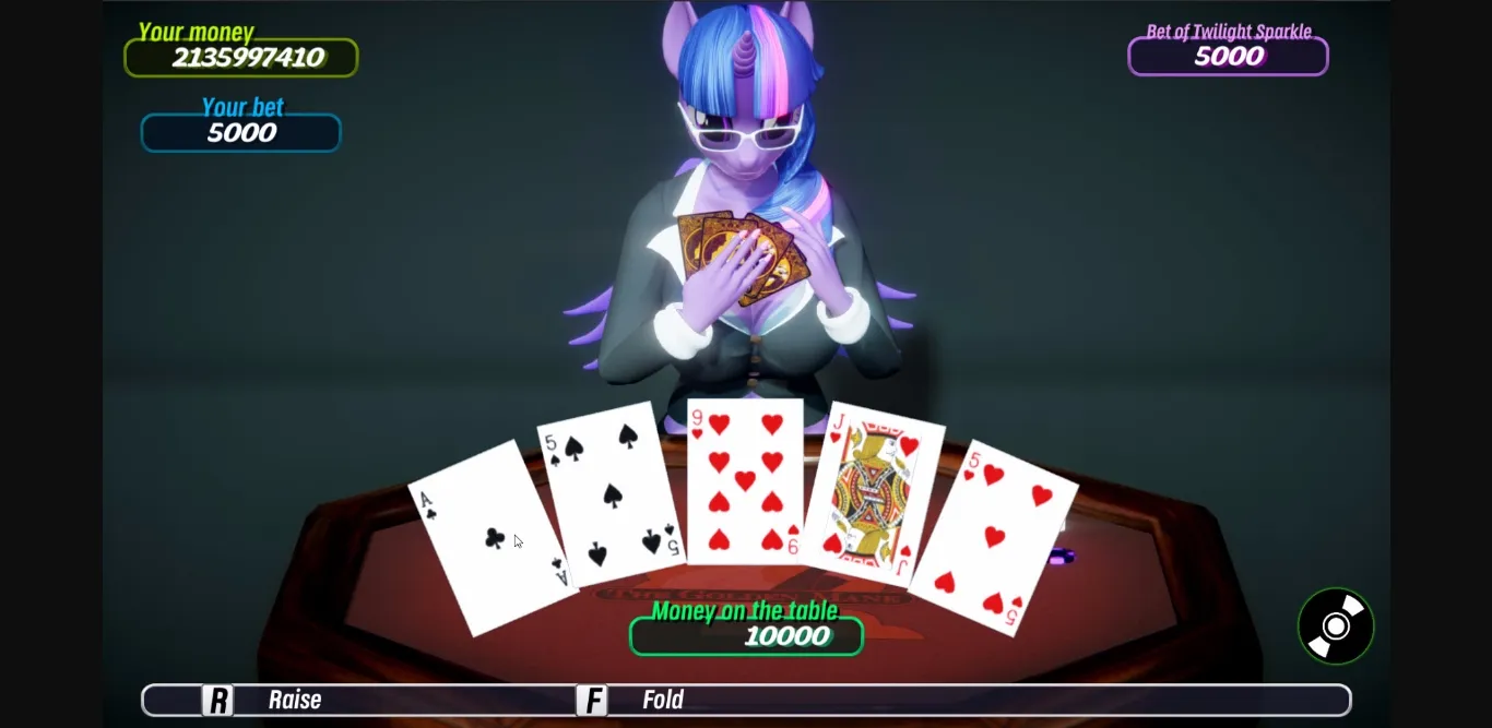 Unity Abandoned Golden Mane - Casino Equestria [v0.0.5.4] [HentaiRed] | Free Adult Games