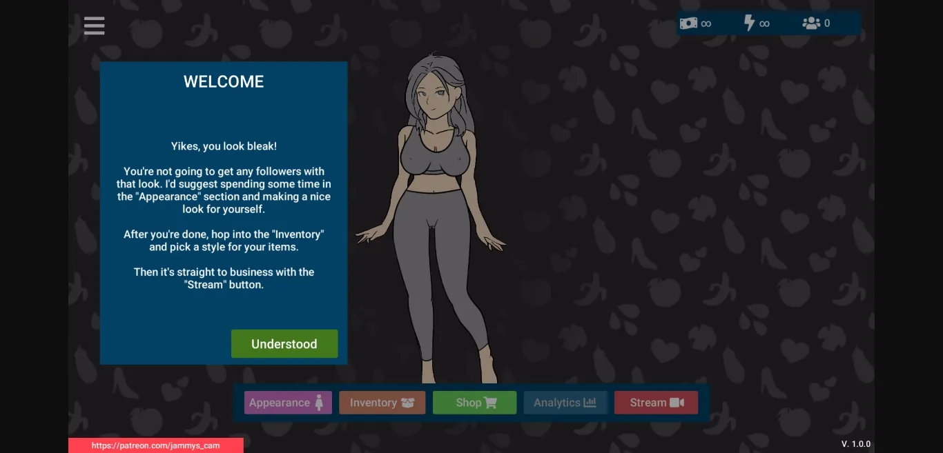 Unity Abandoned Jammy's Cam [v1.0] [The Good Stuff] | Free Adult Games