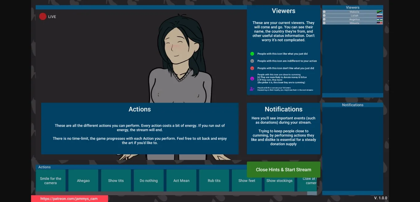 Unity Abandoned Jammy's Cam [v1.0] [The Good Stuff] | Free Adult Games