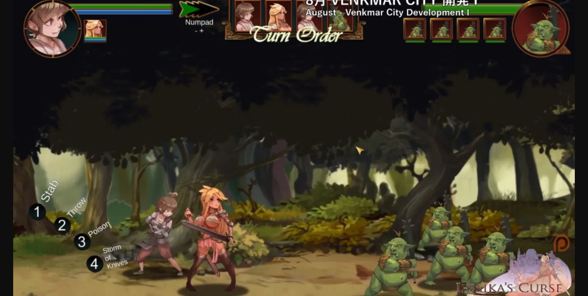 Unity Abandoned Jessika's Curse [v1.9.13] [Venus Noire JC] | Free Adult Games