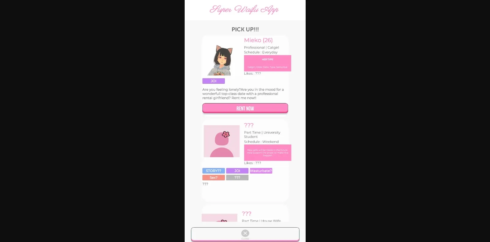 Unity Abandoned My Rental Girlfriend [v0.1.3] [Waifu Master] | Free Adult Games