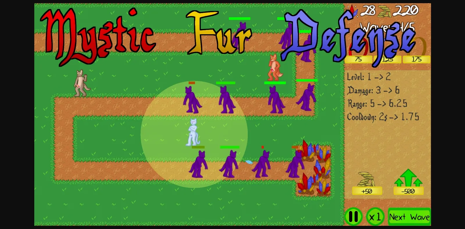 Unity Abandoned Mystic Fur Defense [0.2.1][cypher333] | Free Adult Games