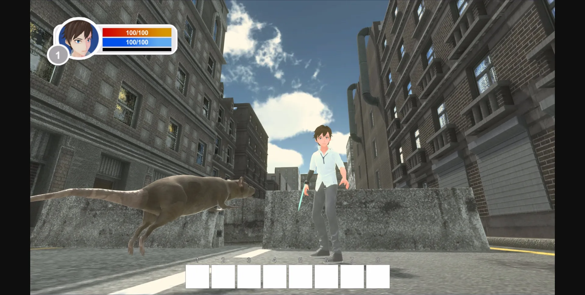 Unity Abandoned Project  Virtuality [Combat Demo] [Hakamoru] | Free Adult Games