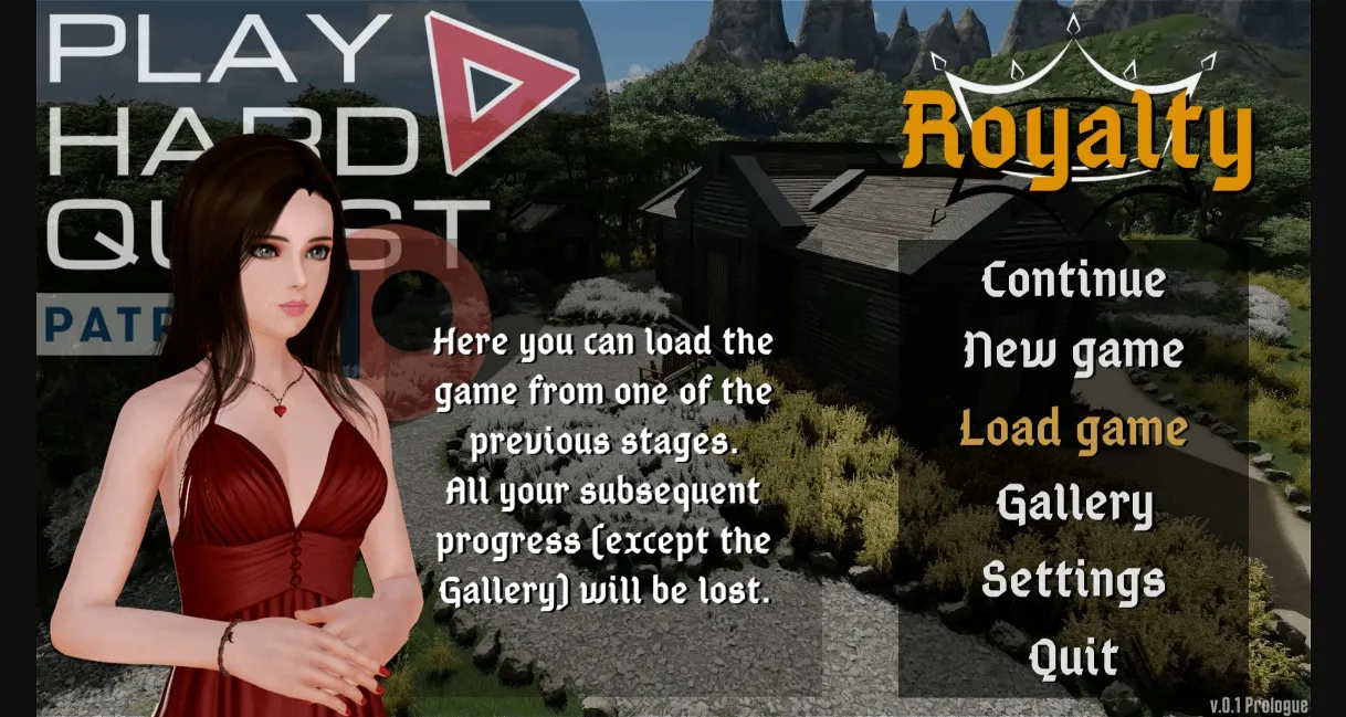 Unity Abandoned Royalty [v.0.1.3] [PlayHardQuest] | Free Adult Games