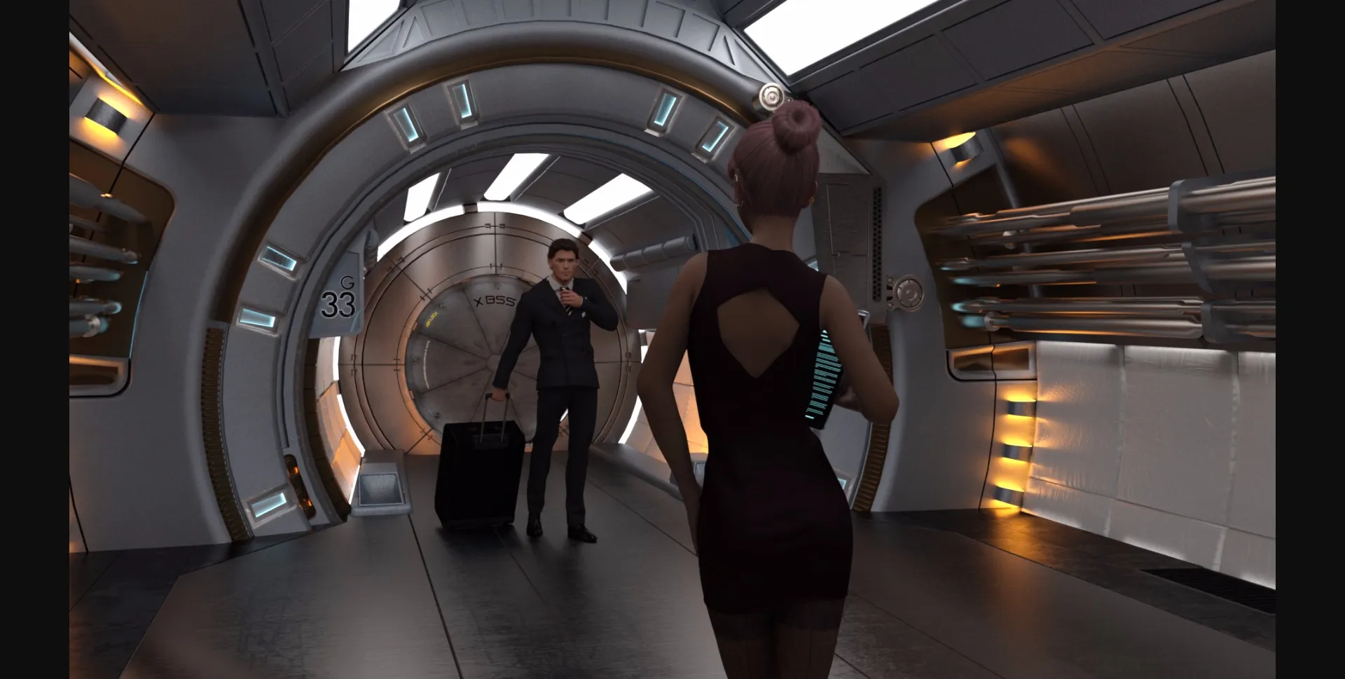 Unity Abandoned Solar Space Station [Beta 1] [Zloy Banan] | Free Adult Games