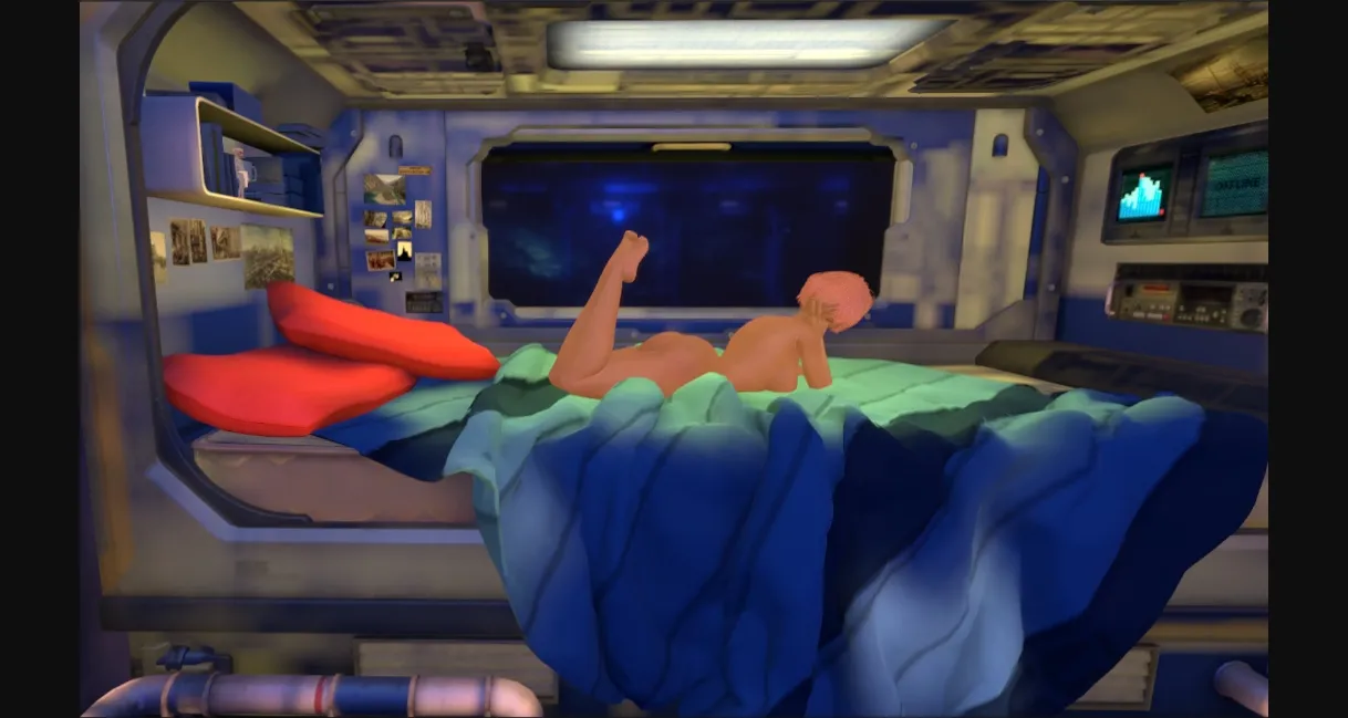 Unity Abandoned SpaceGirl Retro Synth [v0.15] [UglyRabbit] | Free Adult Games