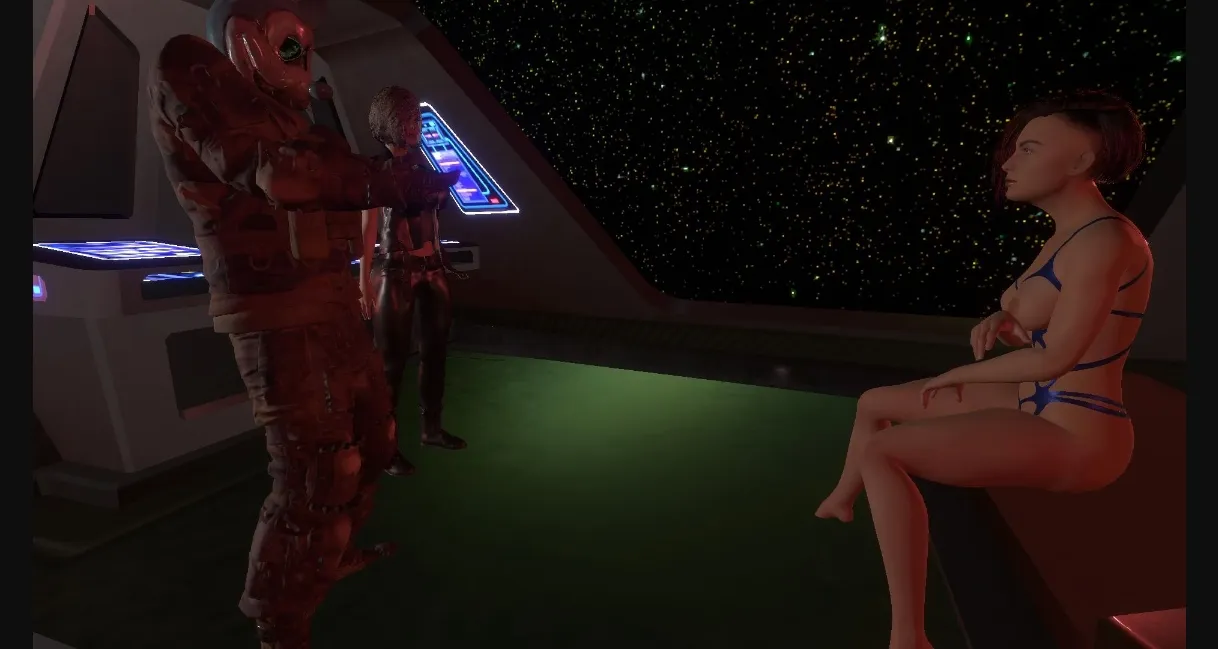 Unity Abandoned SpaceGirl Retro Synth [v0.15] [UglyRabbit] | Free Adult Games