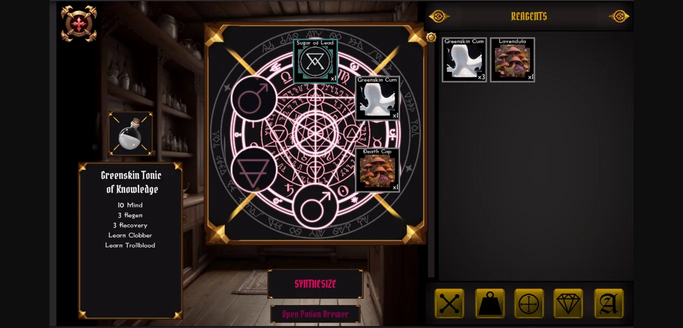 Unity Alchemy Quest 2 [v0.72] [Ellabelle] | Free Adult Games