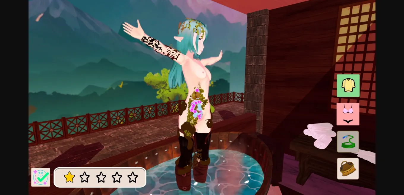 Unity Bath House Simulator [Demo v1.0.1] [Fiesch Corp.] | Free Adult Games