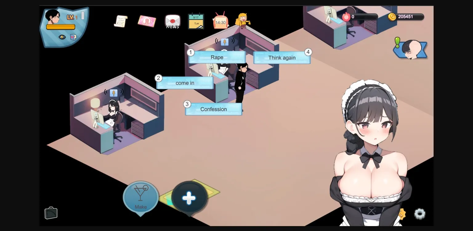 Unity BM Love Cafe [v3.2] [zzzgame] | Free Adult Games