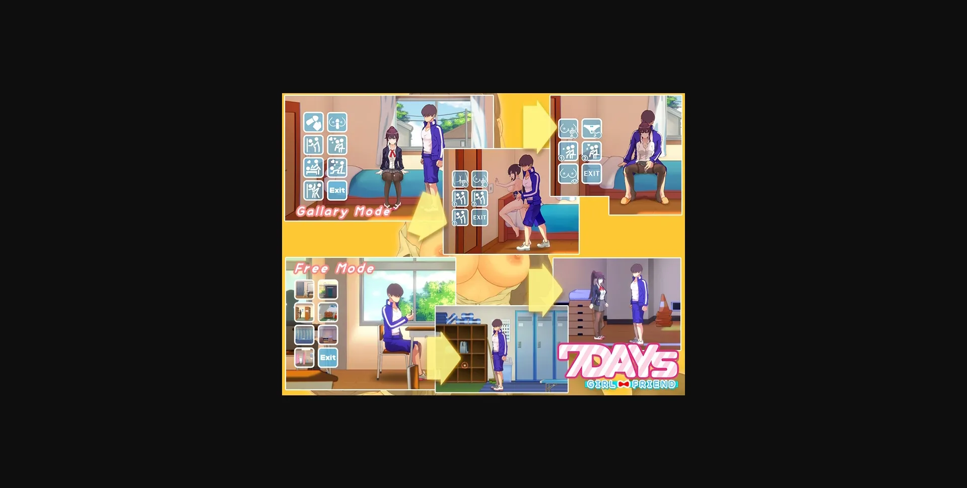 Unity Completed 7 Days  Girlfriend [v1.15] [URAP] | Free Adult Games