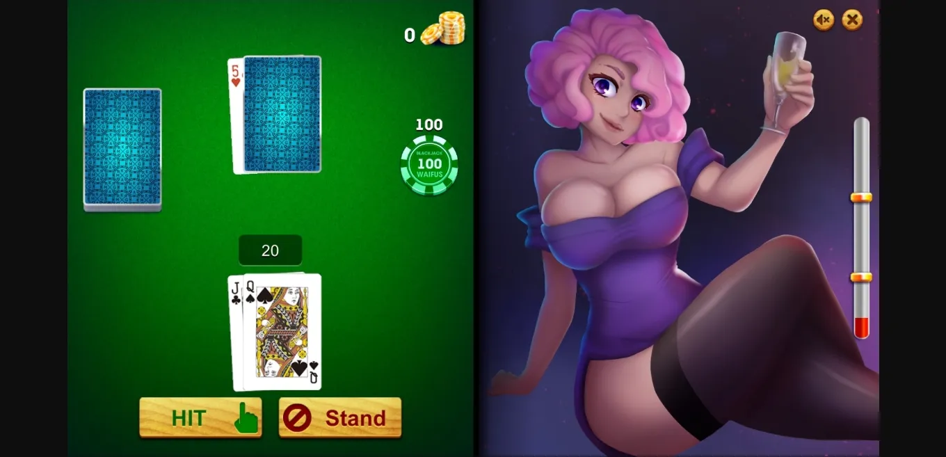 Unity Completed Blackjack and Waifus [Final] [KG AM] | Free Adult Games