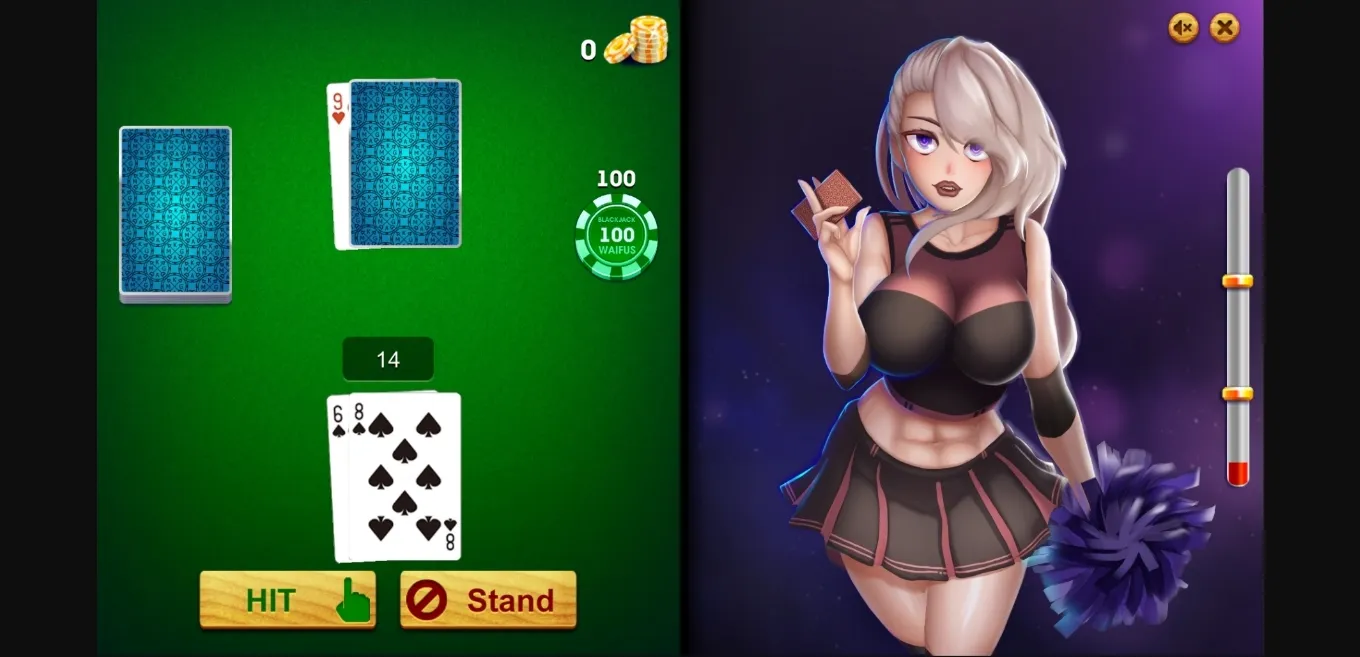 Unity Completed Blackjack and Waifus [Final] [KG AM] | Free Adult Games