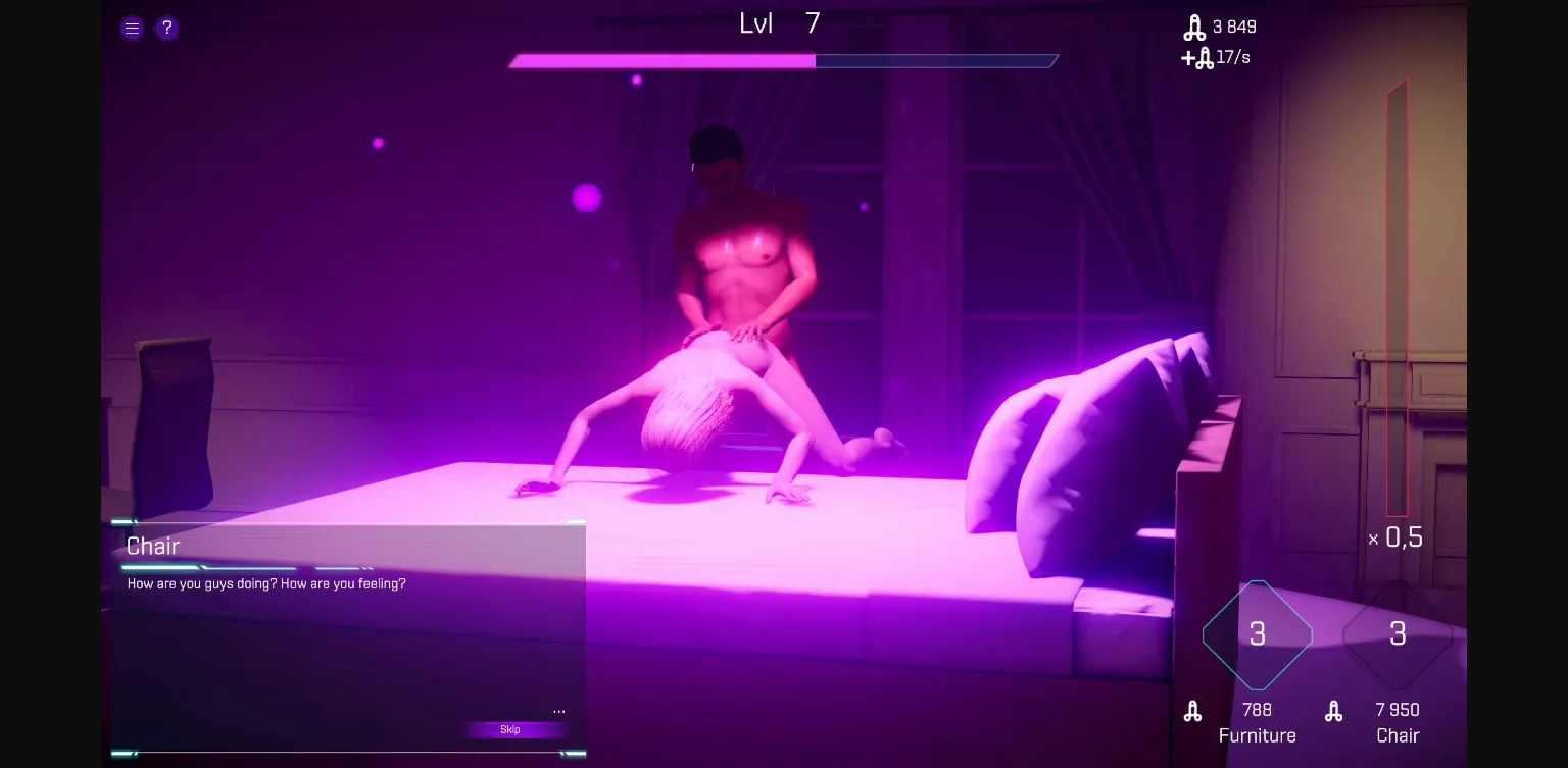 Unity Completed Cuckold Chair Simulator 2023 [Final] [Romantic Room] | Free Adult Games