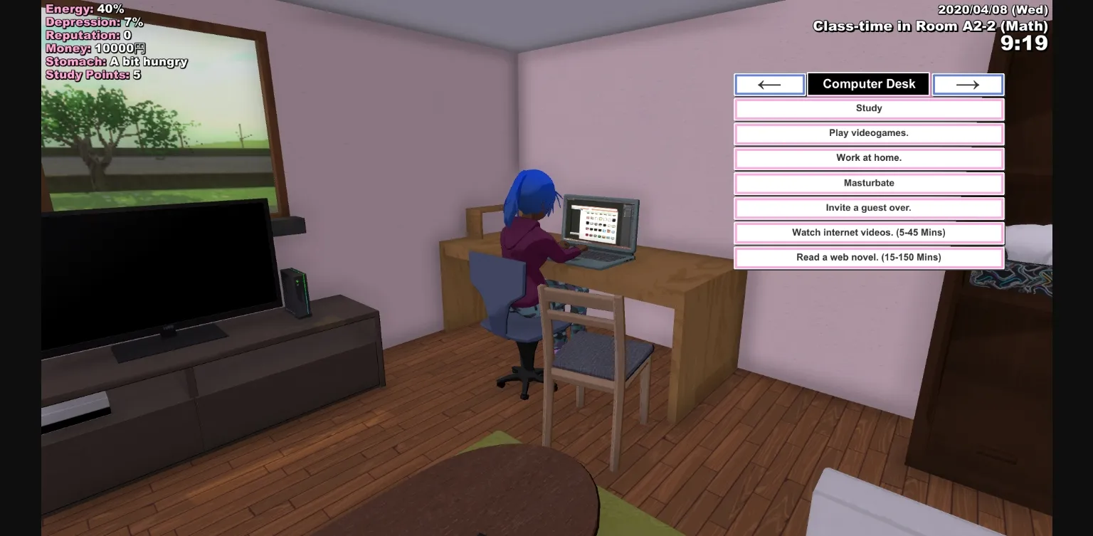 Unity Completed Daigaku Gurashi [v1.07] [YamiToast0401] | Free Adult Games