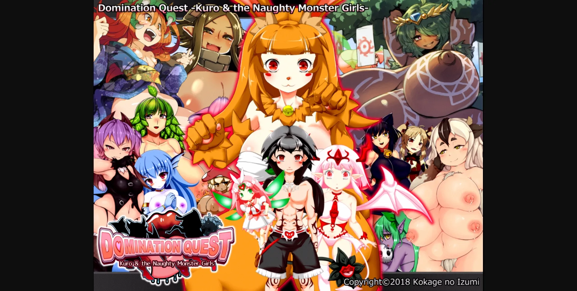 Unity Completed Domination Quest -Kuro & the Naughty Monster Girls- [P1 v1.78 P2 v2.48] [Kokage no Izumi] | Free Adult Games
