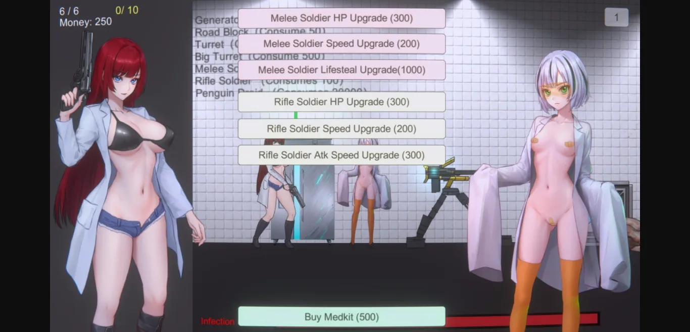 Unity Completed Dr Red's Zombie Apocalypse [v1.0] [GuroGameGuy] | Free Adult Games