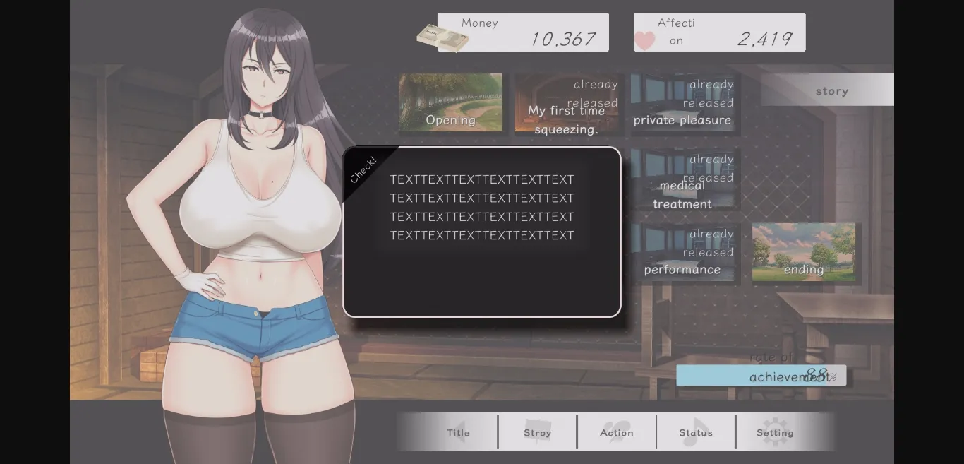 Unity Completed Ejaculation Farm - Cool and gentle milking sister and short cow [Final] [Ankake pudding] | Free Adult Games