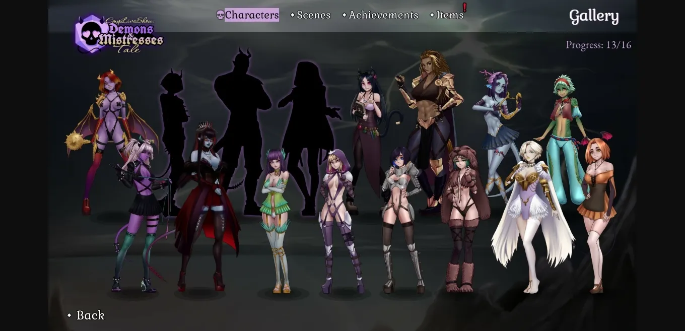 Unity Completed EmyLiveShow- Demons & Mistresses Tale [v1.0] [Team Emily] | Free Adult Games