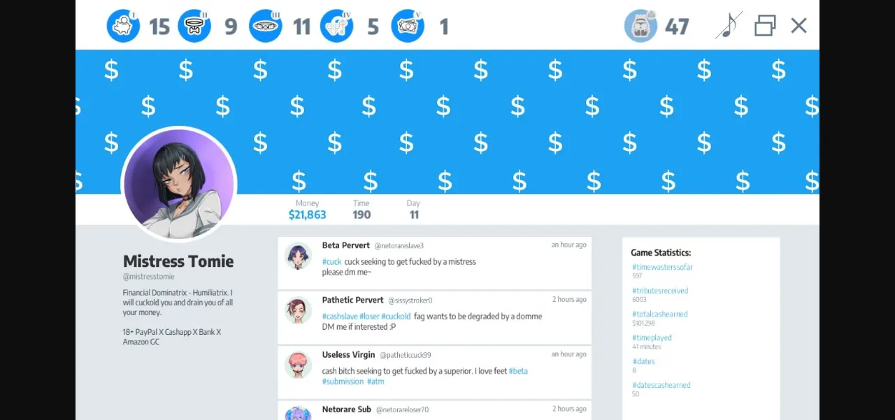 Unity Completed Femdom Stories  Findom Simulator Sex Game [Final] [Zee Vital, Marco Marco] | Free Adult Games