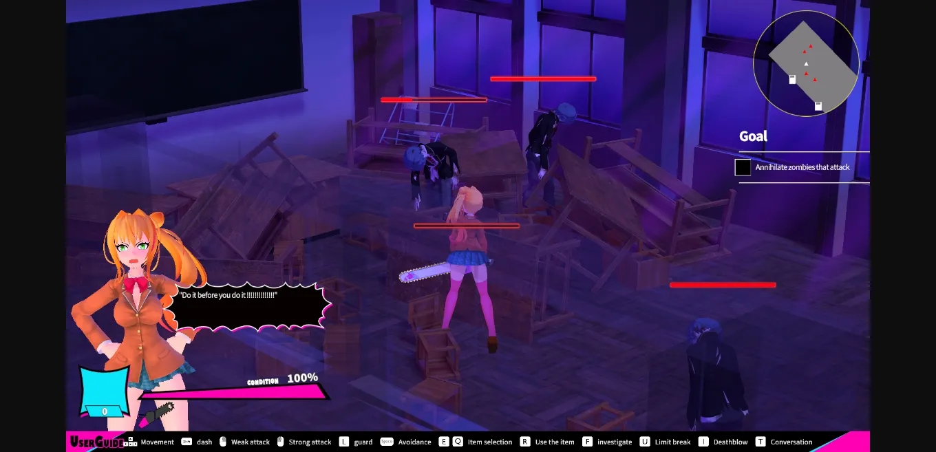 Unity Completed Girl and ChainSaw [v1.10] [Mistilteinn] | Free Adult Games