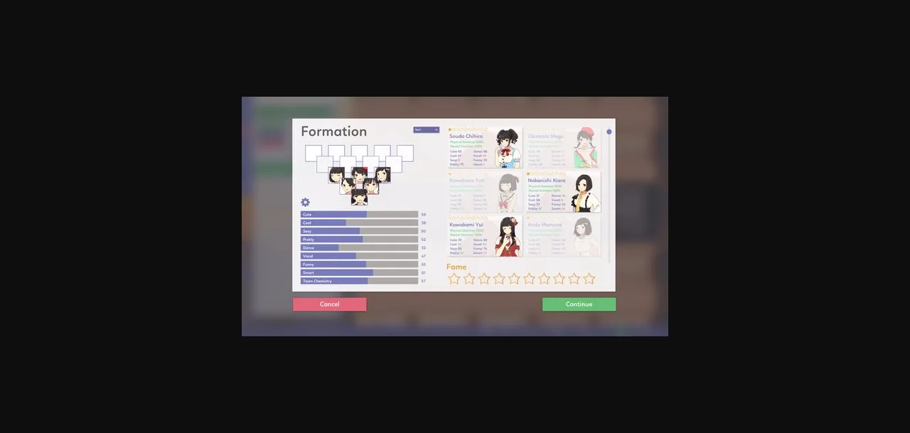 Unity Completed Idol Manager [v1.0.6] [Glitch Pitch] | Free Adult Games