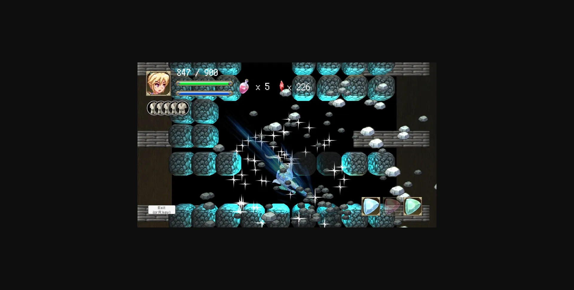 Unity Completed Last dungeon of defeat - Humiliation for female warrior Erina [Final] [pinkbanana-soft] | Free Adult Games