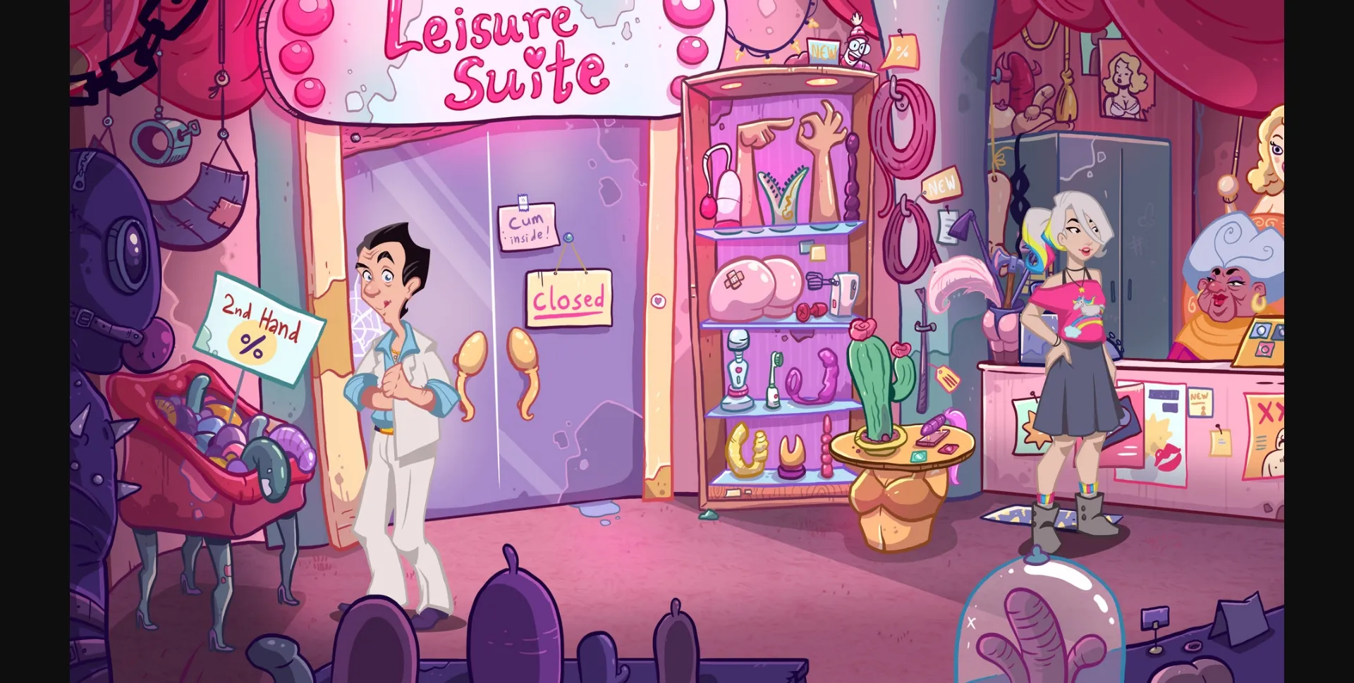 Unity Completed Leisure Suit Larry - Wet Dreams Don't Dry [CrazyBunch] | Free Adult Games