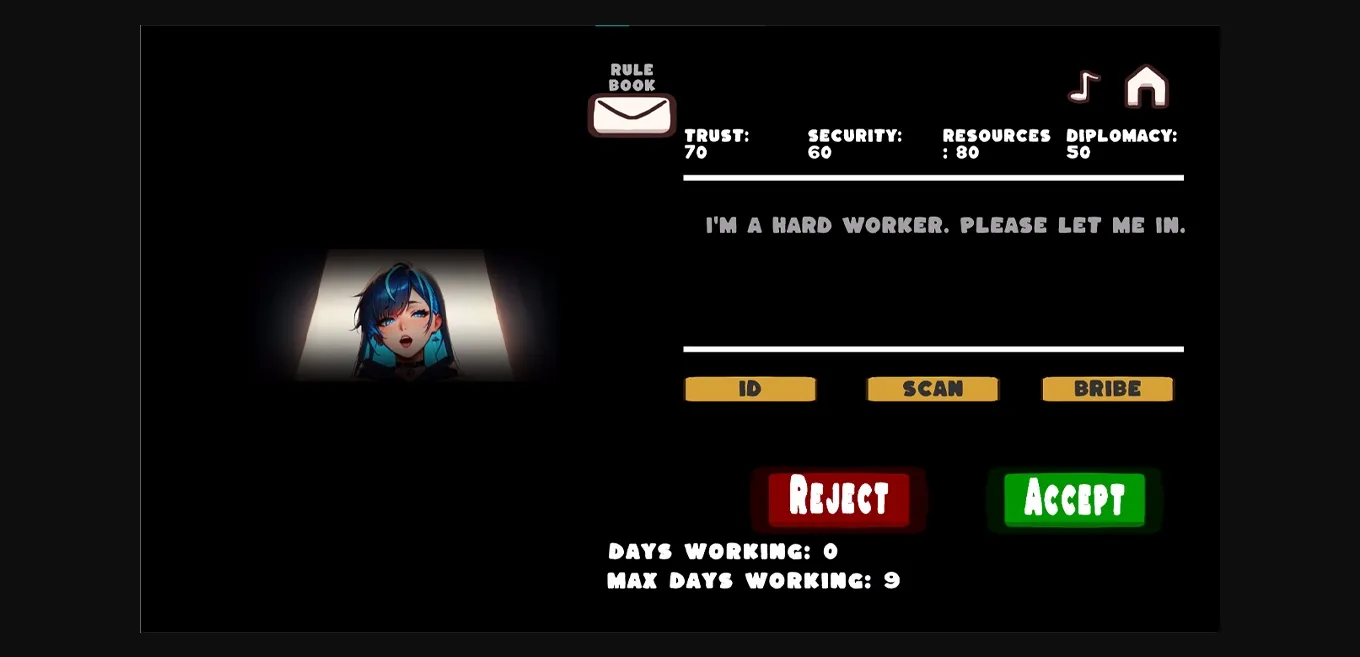 Unity Completed Lewd Border  Waifus [v1.00] [Dana's Demons] | Free Adult Games