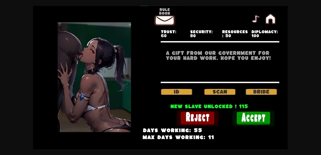 Unity Completed Lewd Border  Waifus [v1.00] [Dana's Demons] | Free Adult Games