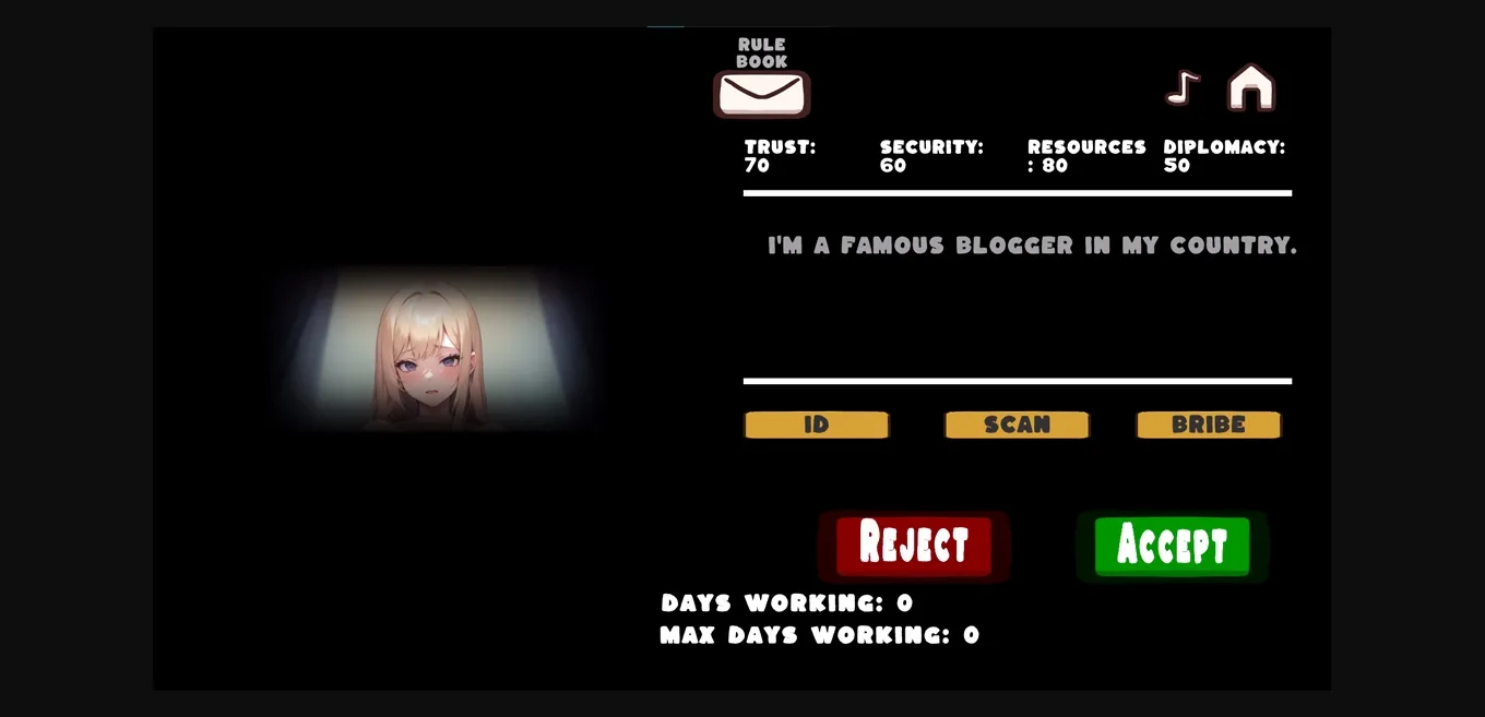 Unity Completed Lewd Border  Waifus [v1.00] [Dana's Demons] | Free Adult Games