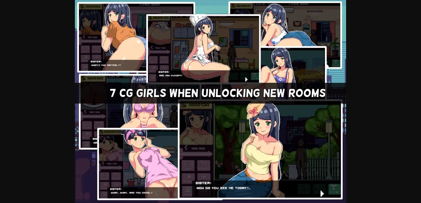 Unity Completed Live with My Sister [v1.0] [pixxgame] | Free Adult Games