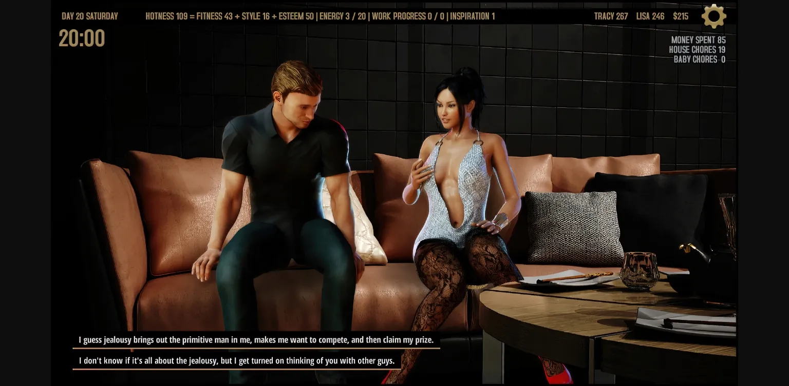 Unity Completed Living with Temptation 1 - REDUX + Luscious Secrets [Final] [Lesson of Passion] | Free Adult Games