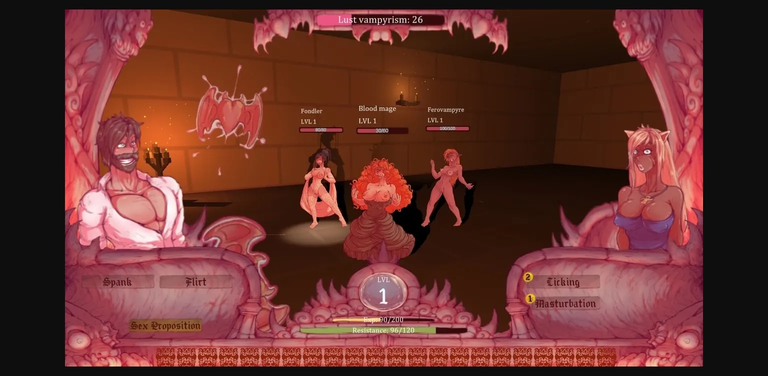 Unity Completed Lust Vampyres - Von Trell and Mewy Harker [Final] [Knot Games] | Free Adult Games