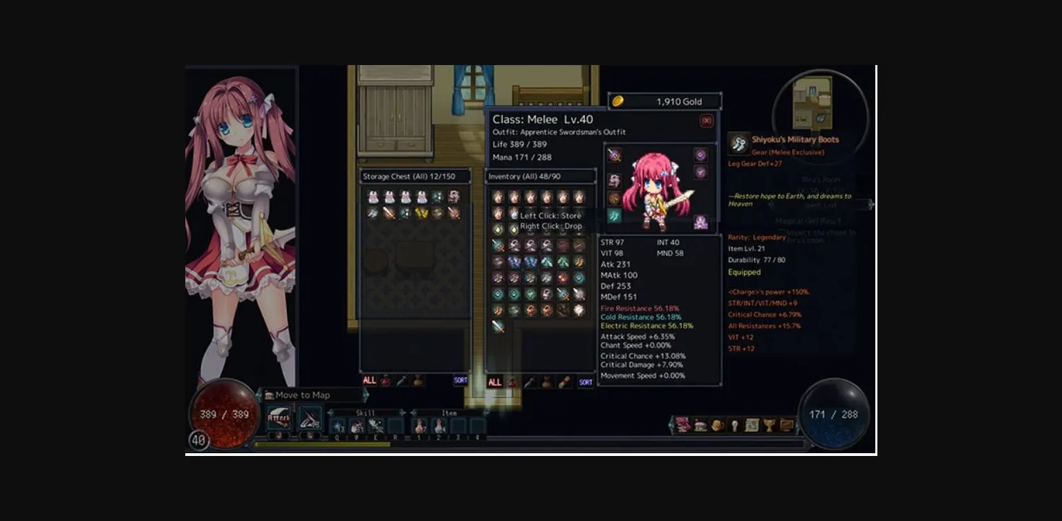 Unity Completed Magic & Slash -Riru&rsquo;s Sexy Grand Adventure [Final] [Lunasoft] | Free Adult Games