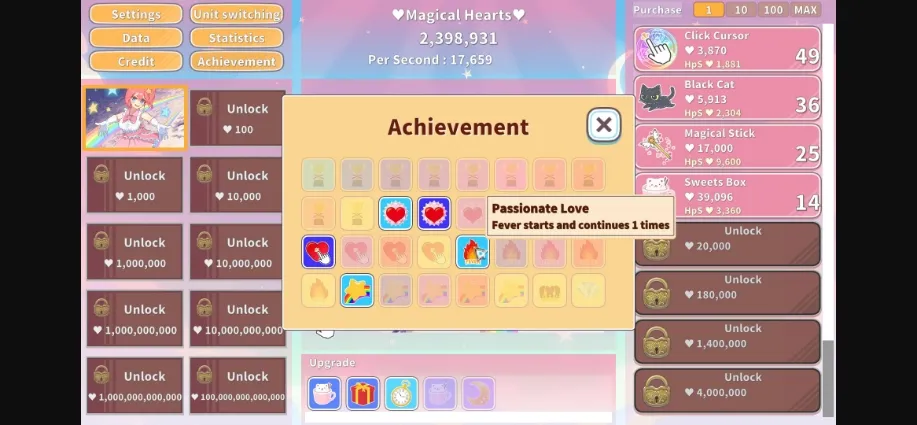 Unity Completed Magical Girl Clicker [Final] [EXAMGAMES] | Free Adult Games