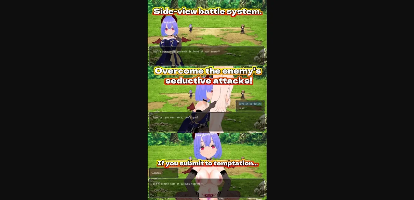 Unity Completed Masochistic Hero's Defeat Ejaculation -Succubus's Lewd Temptation- [v1.0] [Animism] | Free Adult Games