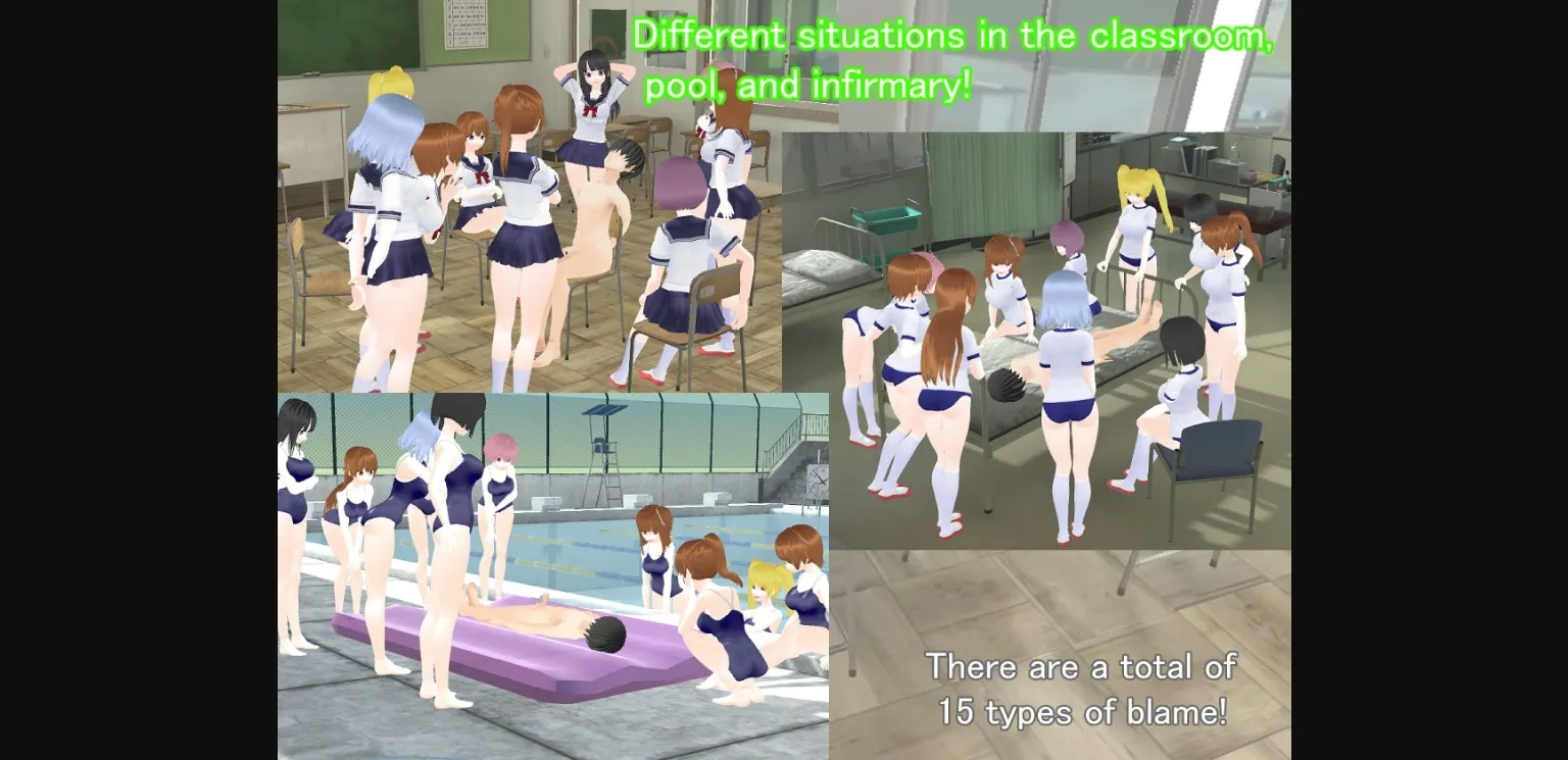 Unity Completed Masochistic Male Bullying Classroom 3D [Final] [Lights, Camera, Action] | Free Adult Games