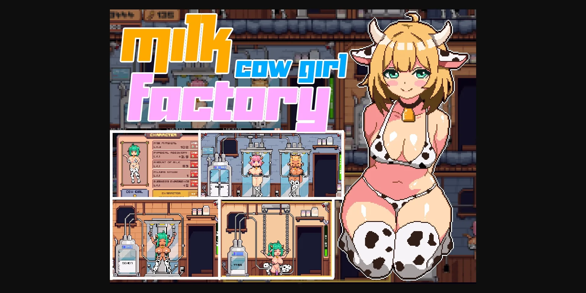 Unity Completed MilkFactory [v1.22] [pixxgame] | Free Adult Games