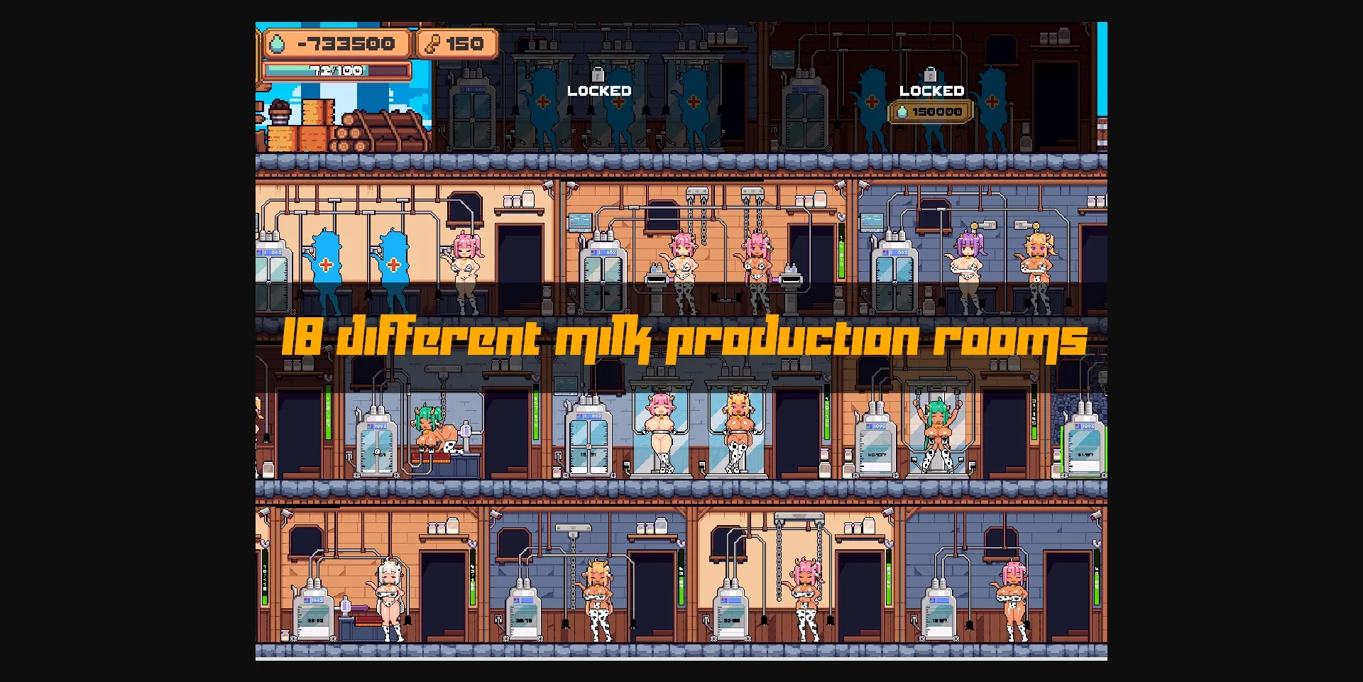Unity Completed MilkFactory [v1.22] [pixxgame] | Free Adult Games