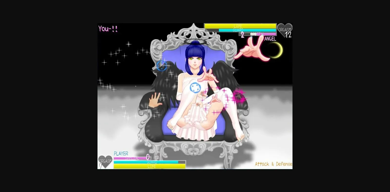 Unity Completed Nade Nade Onna no Ko 6.1 -Battle F ck With Fallen Angel- [CherryGirls] | Free Adult Games