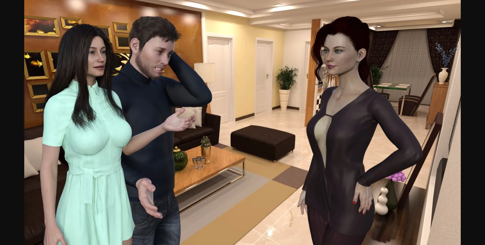 VN Ren'Py No Place Like Home [Ch. 15 - Intelligence] [Burst Out Games] | Free Adult Games