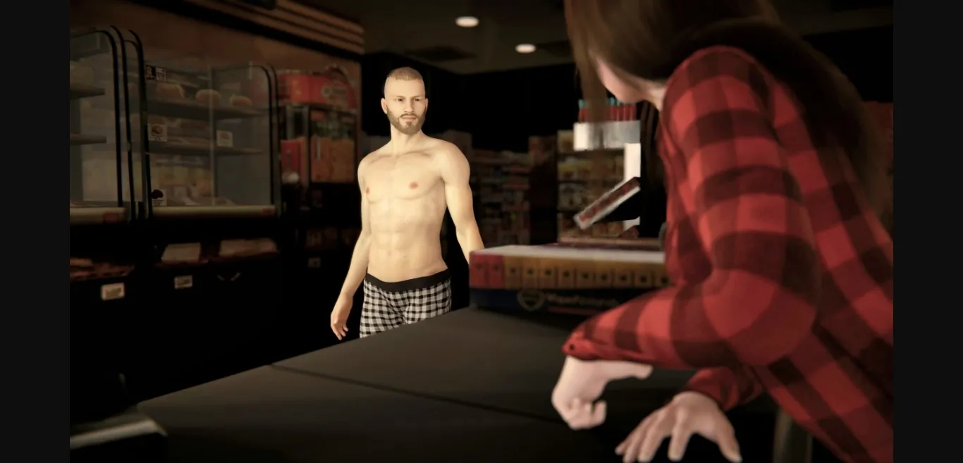 VN Ren'Py No Shirt Full Service [v1.0] [Inkwad Studio] | Free Adult Games